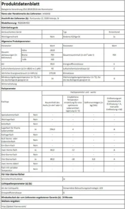 Hisense RQ563N4SI2 Kühl-Gefrierkombination Side-by-Side 454 L: 294 L Kühlteil + 160 L Gefrierteil - LED-Innenbeleuchtung - Total No Frost - Multi Air Flow - Super Cool -Küchen Profi ae12c75c056f7a065948d0810ac3d714