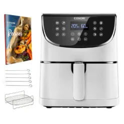 Cosori Premium 5,5-Liter Heißluftfritteuse Mit Spießgestell, Schwarz 37 Cosori Premium 5,5-Liter Heißluftfritteuse Mit Spießgestell, Schwarz -Küchen Profi aec3a2f8805290e6ad826bcb6ec4b892