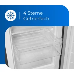 Exquisit Kühl-Gefrierkombi KGC265-70-WS-040D Inoxlook-az | 260 L Nutzinhalt -Küchen Profi aed009d93d9129d1bd021d7321dcc463