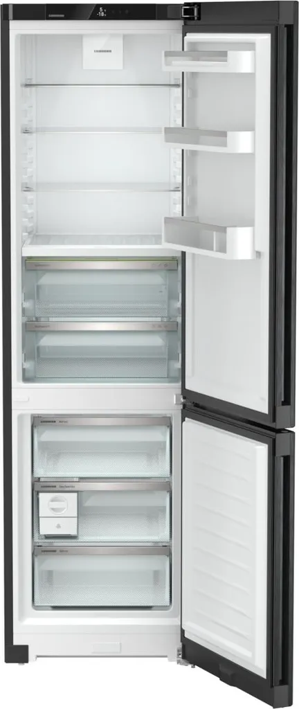 Liebherr CBNbda 5723 Plus Kühl-Gefrierkombination, Freistehend, Black Steel, NoFrost, Breite 59.7 Cm, 4 Liebherr CBNbda 5723 Plus Kühl-Gefrierkombination, Freistehend, Black Steel, NoFrost, Breite 59.7 Cm, – Bild 2