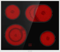 Gorenje Black Set 4 PYROLYSE Einbauherd - Set Mit Glaskeramik-Kochfeld Mit Edelstahlrahmen - 77L XXL Volumen - GentleClose - AirFry - PizzaMode - ChildLock - PerfectGrill - Teleskopauszüge - Schwarz -Küchen Profi afb682332be9d700634f23ffe1a61f96 1