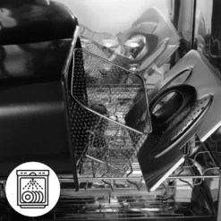 Monzana Fritteuse 3 L Edelstahl Temperaturregler Bis 190°C Sichtfenster Spülmaschinengeeignet 2000 W Filter Kontrollleuchte Küche Kaltzonen-Fritteuse -Küchen Profi b094853ce4067052526208d930b9b227