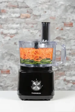THOMSON Multifunktionsküchenmaschine 750 Watt, Volumen 1,8 Liter, Schwarz -Küchen Profi b0fc8aa8df49c30ff028f9c6f1aeec79