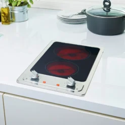 PKM Doppelkochfeld EB-GK-2R Autark 2 Aus Glaskeramik, 230 V -Küchen Profi b15b8d83c9b159e62f35c598b38e62f8