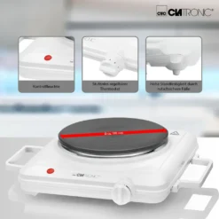 Clatronic Einzelkochplatte EKP 3582 -Küchen Profi b1a66eb163dc4a857fbfee38affa51c8