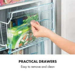 Klarstein Gefrierschrank Tiefkühlschrank Leise - Freezer - 3 Ebenen - Freistehend - Inkl. Eiswürfelform Und Eiskratzer - 75 Liter - Silber Tiefkühlschrank Freistehend Gefriertruhe Gefrierschrank Groß Kühltruhe Gefriergeräte -Küchen Profi b264bc9bdaa9b18d52b2c73ce02276b1