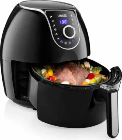 Princess Aerofryer XXL 1700 W 5,2 L Schwarz -Küchen Profi b266af1630dfe696b1221a372c177a3a