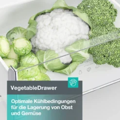 Gorenje NRK 418 ECS4 Kühl-Gefrierkombination - NoFrostPlus - MultiFlow 360° - CrispZone - 256 Liter Gesamtvolumen: Kühlteil 171 L / Gefrierteil 85 L - LED-Innenbeleuchtung - CrispZone - EasyTray -Küchen Profi b271711437d4cdcc3ed49c9bac0f6ff3