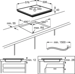 Zanussi - ZHRN643X - Einbau-Ceran-Kochfeld - 60 Cm -Küchen Profi b31c30bab656a90e9f5da925a0ba1d7f