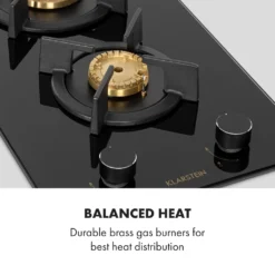 Klarstein Goldflame Domino Gaskochfeld , 2-flammig , Autark , 30 Cm , Einbau , Messing-Brenner , Erdgas/Propangas , Sicherheitsventile , Automatische Abschaltung , Topfträger Aus Gusseisen , Inkl. Schlauch Und Druckminderer , Glaskeramik Ø 8 Mm , Schwarz 12 Klarstein Goldflame Domino Gaskochfeld , 2-flammig , Autark , 30 Cm , Einbau , Messing-Brenner , Erdgas/Propangas , Sicherheitsventile , Automatische Abschaltung , Topfträger Aus Gusseisen , Inkl. Schlauch Und Druckminderer , Glaskeramik Ø 8 Mm , Schwarz -Küchen Profi b3f3d322aad82d38eb06aea02980d842