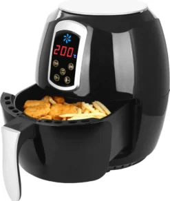 Heißluftfritteuse, Airfryer, Smart Fryer, Frittieren Ohne Öl, 3,6 Liter Volumen, 1400 Watt, Schwarz, Heissluft-Fritteuse, 14 Heißluftfritteuse, Airfryer, Smart Fryer, Frittieren Ohne Öl, 3,6 Liter Volumen, 1400 Watt, Schwarz, Heissluft-Fritteuse, -Küchen Profi b3facbc96ad2e578ec86a6525d8b46a6
