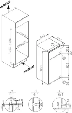 Amica EKGC 16160 Kühl-Gefrierkombinationen - Weiß -Küchen Profi b6b6a4375d4c904319de5e55927eda0d