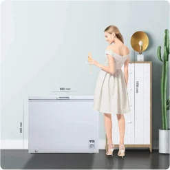 CHiQ Kühl- & Gefriertruhe FCF197D, (B X T) 98 X 56 Cm, 199L, Dual-Temperature, Mit Rollen Zur Einfachen Platzierung, Gefrierklappe Mit Niveauregulierung -Küchen Profi b782ce734e230cdfa30fb787a666b57e