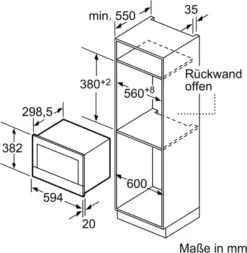 Bosch Serie 8 BFL634GS1 Mikrowellen - Edelstahl -Küchen Profi b7f2b14668b83a1be1bbb3cbe04eb8bc