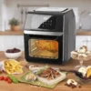 GOURMETmaxx Heißluft-Fritteuse Digital - 12l - 1800W Heißluft Fritteuse Fettfrei 12L Friteuse Airfryer Digital Drehgrill XL Fritöse -Küchen Profi b92236eaced9f5d7958ac07592cecde3