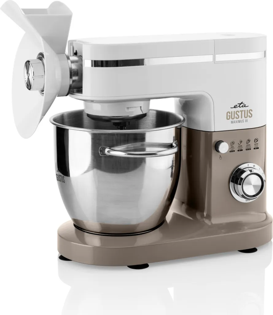 Küchenmaschine GUSTUS MAXIMUS III ETA312890030, 1200 W, Getriebe Metall Ausführung, Stufenlose, Drehzahlstellung, Planeten-Rührwerk, PULSE Funktion, Höhenverstellbare 12 Küchenmaschine GUSTUS MAXIMUS III ETA312890030, 1200 W, Getriebe Metall Ausführung, Stufenlose, Drehzahlstellung, Planeten-Rührwerk, PULSE Funktion, Höhenverstellbare – Bild 10