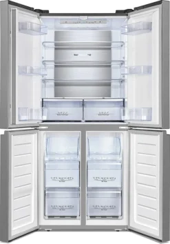 Hisense RQ563N4SI2 Kühl-Gefrierkombination Side-by-Side 454 L: 294 L Kühlteil + 160 L Gefrierteil - LED-Innenbeleuchtung - Total No Frost - Multi Air Flow - Super Cool -Küchen Profi bb5f806a09f9d65059e85897d4b9f3d3