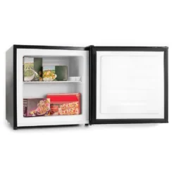 Klarstein Garfield 4-Sterne Mini-Gefrierschrank Gefrierwürfel (freistehend, Edelstahl-Front, 65 Watt Sparsam, 35 Liter Gefrierraum, 2 Ebenen, Zwischen -18 Und -24° Temperatur) -Küchen Profi bb9cfaf733cc288cef880e4e1baf66a3