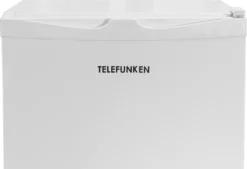 TELEFUNKEN CF-33-101-W Kühlschrank, Tischkühlschrank Mit Eiswürfelfach, 89 L Gesamt-Nutzinhalt, LED Innenbeleuchtung -Küchen Profi bc28d3985433fa599ef59e0b38a013af