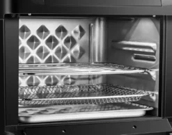 Steinborg 4-in1 Heißluftfritteuse | 12L | 1.500 W | Mit LED Touchscreen | 10 Automatische Programme | Inkl. Rezeptbuch Auf Deutsch | Frittieren, Backen, Grillen Oder Dörren | Aufwärmfunktion | Automatische Abschaltung | -Küchen Profi bc771a09c5c3eeb52d6066164fc1c358