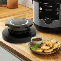 Moulinex Turbo Cuisine & Fry Elektrischer Schnellkochtopf Und Luftfritteuse 1450 W - 15 Automatische Programme -Küchen Profi bc9d8b6b71f09679e10eedd0e10e410a