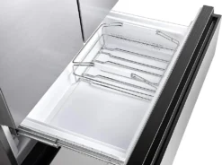 Hisense RF540N4SBI2 Side-by-Side Kühl-Gefrierkombination - Freistehend - Edelstahl-Look - 480 Liter Gesamtvolumen - LED-Display - LED-Innenbeleuchtung - TotalNoFrost - Multi Air Flow - CrispZone -Küchen Profi bce5444ebe473af805cfc1dc6e15a65a