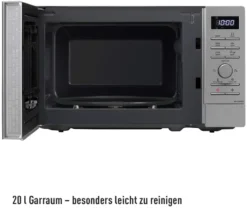 Panasonic NN-S29K, Mikrowelle, 800W,20L Garraum,Edelstahl,LED Display -Küchen Profi bfe41470f21582def18ca8e0eac37f73