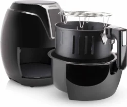 Princess Heißluftfritteuse Digitaler Aerofryer XL Schwarz 1400 W 182021 -Küchen Profi c0602e437e7bfcaeafde83d36817e40e