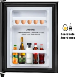 Kühl Gefrierkombination, Freistehender Kühlschrank, Freistehend Gefrierschrank Mit 60L Gesamtvolumen Doppeltür LED Beleuchtung 172 KWh/Jahr 86.8cm Höhe, Schwarz 20 Kühl Gefrierkombination, Freistehender Kühlschrank, Freistehend Gefrierschrank Mit 60L Gesamtvolumen Doppeltür LED Beleuchtung 172 KWh/Jahr 86.8cm Höhe, Schwarz -Küchen Profi c0fb7fca4cac93d36a9c1fe825ee12c0