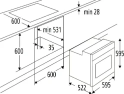 PKM KH-F7-2S Einbauofen 60cm Backofen 8 Funktionen Umluft Heißluft 9 PKM KH-F7-2S Einbauofen 60cm Backofen 8 Funktionen Umluft Heißluft -Küchen Profi c1052a25ff4e124d2d0c11499212bffe