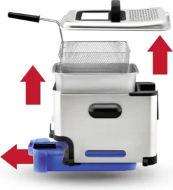 Tefal FR 8040 OLEOCLEAN Pro INOX & DESIGN -Küchen Profi c1aa737ae842cb56d71a09e3aa136f49