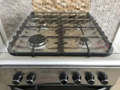 Gasline SHGE6060GL Standherd Gaskochfeld Und Elektro Backofen 60 Cm Edelstahl -Küchen Profi c223ba839a63a8712c04d3157c717987