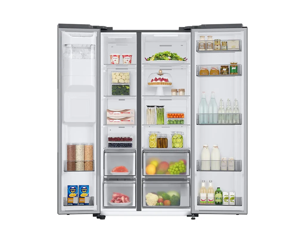 Samsung RS6EA8822S9/EG Amerikanischer Side-by-Side Mit Wasser- Und Eisspender - No Frost - Multi Airflow System - 634 Liter, Edelstahl-Optik 7 Samsung RS6EA8822S9/EG Amerikanischer Side-by-Side Mit Wasser- Und Eisspender - No Frost - Multi Airflow System - 634 Liter, Edelstahl-Optik – Bild 5