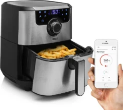 Princess Aerofryer Smart 1500 W 4,5 L Silbern -Küchen Profi c262ccd131444b39c123a58b2fde904b