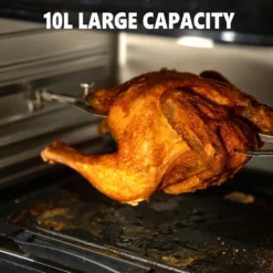 Aigostar Master 30LVU - 10L Heißluftfritteuse, 14 In 1 Heißluftofen Mit Digitalem LED-Touchscreen, 1650 W ölfreies Frittieren, Inklusive 5 Zubehörteilen. -Küchen Profi c2c3b4fd10b86a9ae7cae4bca3b2d278