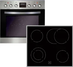 PKM Einbau-Herdset BIC 1000 IX4, Mit Umluft- Und Grillfunktion