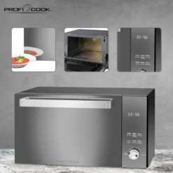 ProfiCook Mikrowelle PC-MWG 1204 Mit Grill
