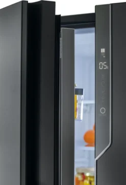 Haier HB26FSNAAA Design French-Door Black Iconic Mit 685 Liter Nutzinhalt Bei Normtiefe -Küchen Profi c4cf5415fea473c28957cdebdd6f037b