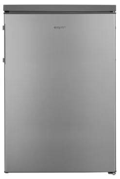 Exquisit Kühlschrank KS16-V-H-010D Inoxlook | Standgerät | 134 L Volumen | Inoxlook