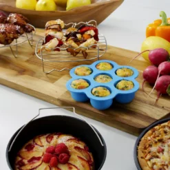 Cosori Heißluftfritteusen Zubehör 6er Set Für 5.5 L Modelle, Geeignet Auch Für Alle Anderen Marken -Küchen Profi c6091a21099763195792272f0124feb1