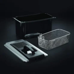 RUSSELL HOBBS Fritteuse Cook@Home 19773-56 Edelstahl 3,2L 130-190°C 1800W -Küchen Profi c768d79c6ea47b971d43797f0a703836