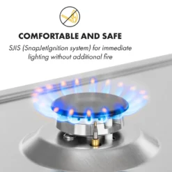 Klarstein Ignito Domino Gaskochfeld , 2-flammig , Autark , 30 Cm , Einbau , Sabaf-Brenner , Erdgas/Propangas , Sicherheitsventile , Automatische Abschaltung , Topfträger Aus Gusseisen , Edelstahl , Silber 14 Klarstein Ignito Domino Gaskochfeld , 2-flammig , Autark , 30 Cm , Einbau , Sabaf-Brenner , Erdgas/Propangas , Sicherheitsventile , Automatische Abschaltung , Topfträger Aus Gusseisen , Edelstahl , Silber -Küchen Profi c845d1dd39f977875e731691da54398f