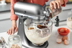 KitchenAid 4,8 L 5KSM175 Artisan Küchenmaschine Beginnerset Mit Gemüseschneider, Farbe:Honey -Küchen Profi c91b6155e6743f65cca211d0b9ad31d6