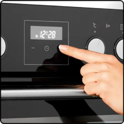 Bomann Einbau Elektroherd Set Schwarz, Backofen Set Mit Glaskeramik- Herdplatte Und 4 Kochplatten, Ofen Ober-/Unterhitze, Grill- Und Umluftfunktion Mit Ceranfeld, EHBC 7934 -Küchen Profi c95e2dcf84edec7b67d7ec965b803b8b