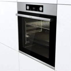 Gorenje BOS 6737 E13X Einbau-Backofen / 77 Liter/Heißluft/ExtraSteam/GentleClose & Open/EcoClean/Air Fry/PizzaMode/PerfectGrill/Teleskopauszüge/Inox-Look, Grau -Küchen Profi c9882d9afbbee495e90e01805d69ddd3