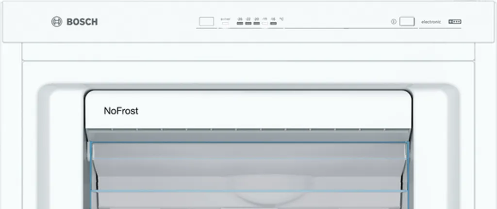 Bosch Serie 4 Freistehender Gefrierschrank GSN29UWEW 161 X 60 Cm, Weiß 5 Bosch Serie 4 Freistehender Gefrierschrank GSN29UWEW 161 X 60 Cm, Weiß – Bild 3