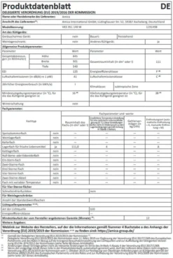 Amica - VKS 351 140 W - Kühlschrank -Küchen Profi cca69e1cb160eda84e130ed8de759357