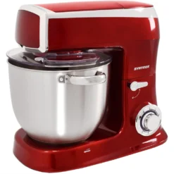 Syntrox Küchenmaschine Knetmaschine Mit Fleischwolf Und Mixer - Rot -Küchen Profi cebef0a44762c7ac6d177b60c0590919