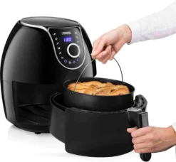 Princess Aerofryer XXL 1700 W 5,2 L Schwarz -Küchen Profi cef07351b5513f5592e77302f0e04486