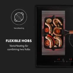 Delicatessa 77 Hybrid Einbaukochfeld Induktion 4 Zonen 7000W Glaskeramik -Küchen Profi cfc9d564b5e6911cf8e599602ee671f5